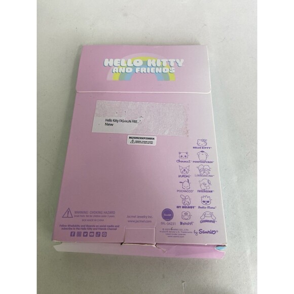 Sanrio Hello Kitty and Friends Charm Bracelet and Necklace Set Flash Plated - Picture 2 of 3